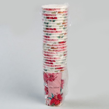 A one -time paper cup for "dream" coffee, 400 ml-2