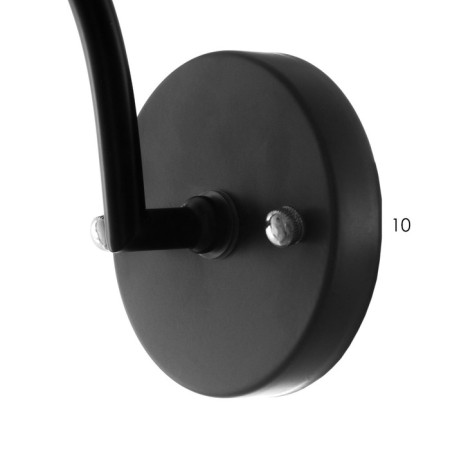 Bra "Chilly" E27 40W Black 18x18x19cm-3
