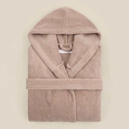 Terry robe with a hood Women's SL Home: Basic "Sabbia", Rr. M, 100% HL, 420 g/m2-12