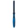 Delight comb, with rings, 56 teeth 20 mm, black and blue