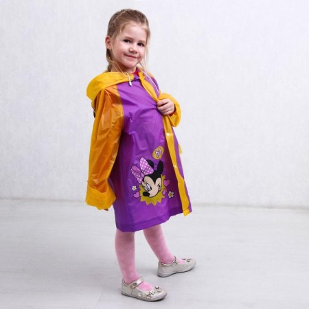 Children's raincoat, size L, 110-120 cm, Minnie Mouse-9
