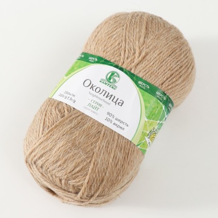 Yarn "Okolitsa" 90% wool, 10% acrylic 250m/100g (006 St.-1
