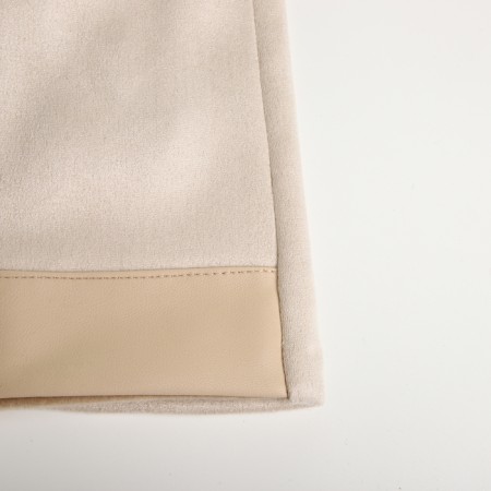 Gloves are female, dimensionless, without insulation, milk color-2