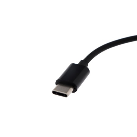 Luazon adapter, from Type-C to Jack 3.5, black-3