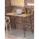Written table Liverpool 90x50x75 cm, oak craf gold, black