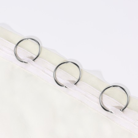 Ring for the cornice, connective, d = 32/38 mm, 10 pcs, silver color-1