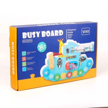 Children's Bizilboard "Submarine" 40 × 25 × 5 cm-3