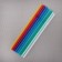 Disposable tubes for drinks of the share, 24 cm, d = 8 mm, 100 pcs, with corrugation, color mix