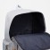 Set of backpacks on lightning from textiles, chover, bag, pencil case, color gray color