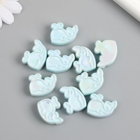 Busina for creativity Plastic "Kit with a fountain. Pearlian gloss" mix 0.8x2.6x2.2 cm 975928-2