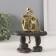 Polystone souvenir "In love pair. Beginning" Gold 7x16.5x21 cm