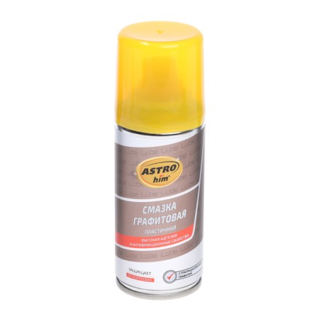 Graphite lubricant Astrohim, 140 ml, aerosol, AS - 4551-5