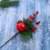 Decor "Winter charm" bumpy berry berries, 30 cm