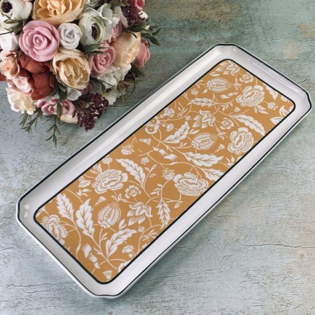 Rectangular dish Lenardi "Adonis", size 38x17 cm-1