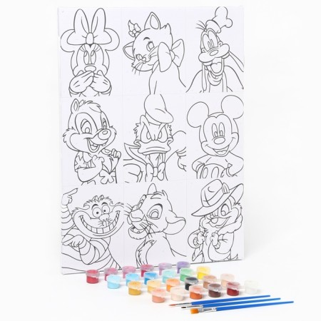 Picture on numbers on a subframe 30x40 cm, Disney-1