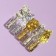 Sparkles for the decor "Starfall", 12 bottles, small/medium/large, multi -colored