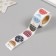 New Year Stick Paper "Knitted Winter" d = 2.5 cm 252 pcs in roll