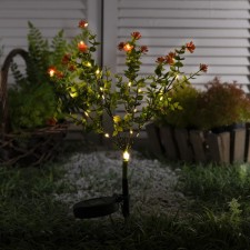 Garden lamp on the sunny battery 