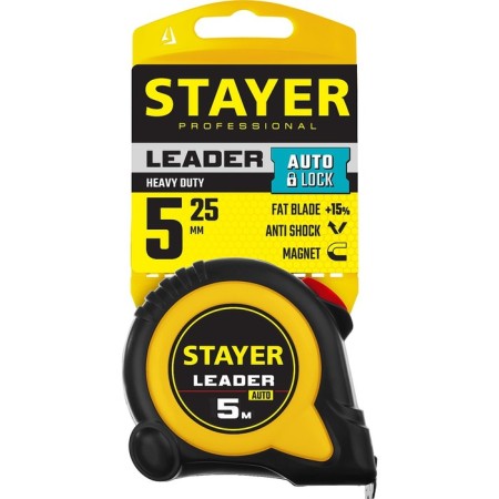 Roulette Stayer Leader 3402-5_z02, Highway, 5 m x 25 mm-2