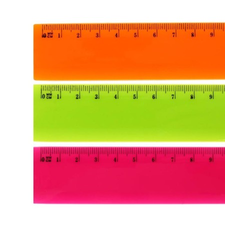 Line 30 cm, plastic, neon-1