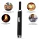 Electronic lighter, kitchen, 23 x 2.5 x 1.5 cm, usb, black