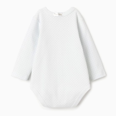 Body with a long sleeve, the color is blue, height is 56 (0-1 months)-4