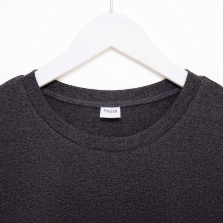 Men's T-shirt Minaku Regular Fit: Color Anthracite, river 48-6