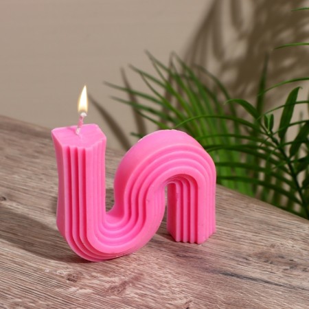 Candle "S" 8x3x9 cm, soy wax-1