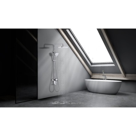 Lemark Prizma LM3962C shower system, single -leaf, tropical shower, watering can-5