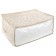 Kofr for storage "Leaves", 60x45x30 cm, beige
