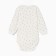 Body with a long sleeve, beige color/hearts, height 74 cm