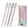 Ballic Handle Erichkrause Slim Stick "Tiramisu", needle node 0.7 mm, blue, subtle design Soft Touch, mix