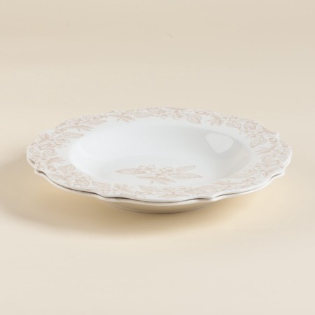 A set of deep plates SL Home "Amande", 2pcs, D = 23cm, 23x23x, 3.5 cm.-3