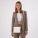 Women's bag with lightning, white color