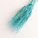 A set of dried flowers "rye", a ban 35-40 pcs, length 55-65 (+/- 6 cm), turquoise