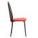 Vienna M chair, black/red