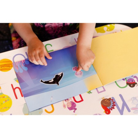250 stickers "Underwater inhabitants", 8 p.-8