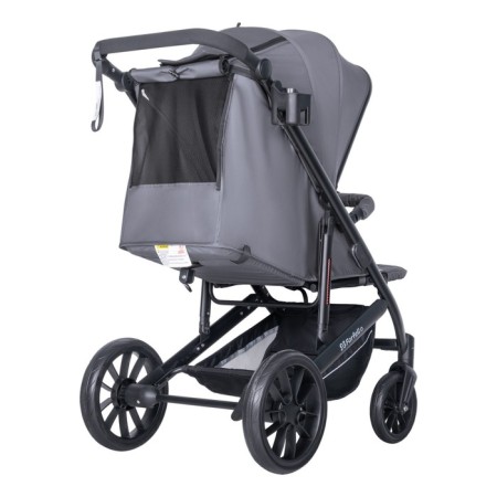 Walking stroller Farfello Bonnie, Smoke Grey color-10