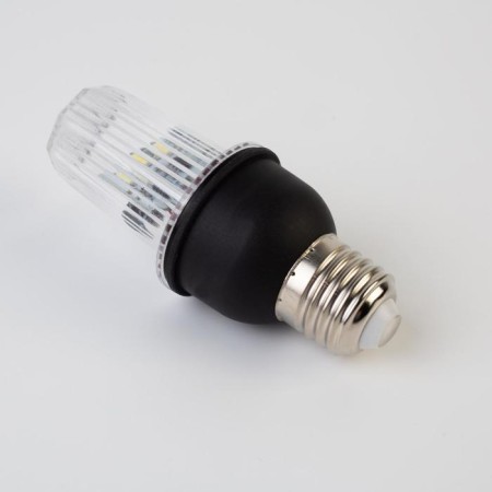 LED LED strobe, transparent, E27, 4LED, 3 W, 220 V, 3000K, T-white glow-2