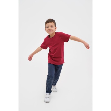 T-shirt KAFTAN "BASIC Line" R.36 (134-140), Bordeaux-3