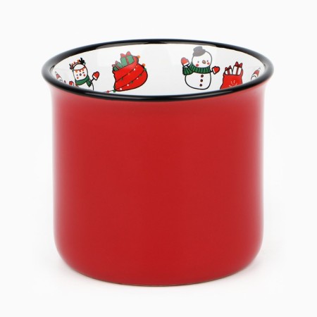 New Year's ceramic mug “Happy New Year!”, 450 ml, white color-2
