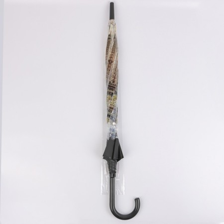 Umbrella - a semiautomatic “towers” ​​cane, 8 spokes, r = 42 cm, color mix-15