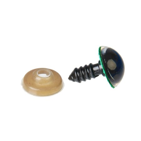 Rifle eyes with plugs, “sparkles” set 48 pcs, size 1 pc: 1.2 cm, green color-1