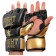 MMA Gloves Training Fight Empire, black and gold, size M