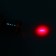 Laser on a carbine with a flashlight, the color of mix