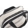 Cosmetic bag with lightning, with handles, black color