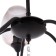 Olivia chandelier 5x60W E27 black