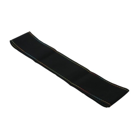 Cartage steering, 38 cm, suede, anti -slip, black-3
