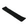 Cartage steering, 38 cm, suede, anti -slip, black