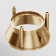 Technical C064-01MG accessory, 6.7x6.7x3.7 cm, color matte gold